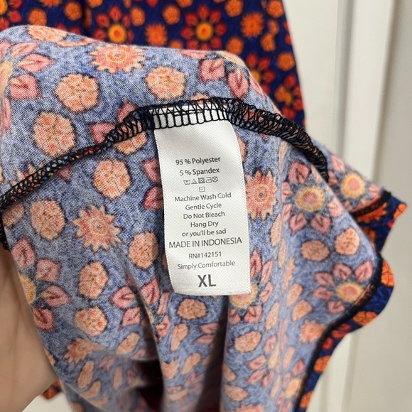 LulaRoe Women's Casual Print Dress - Picture 8 of 8